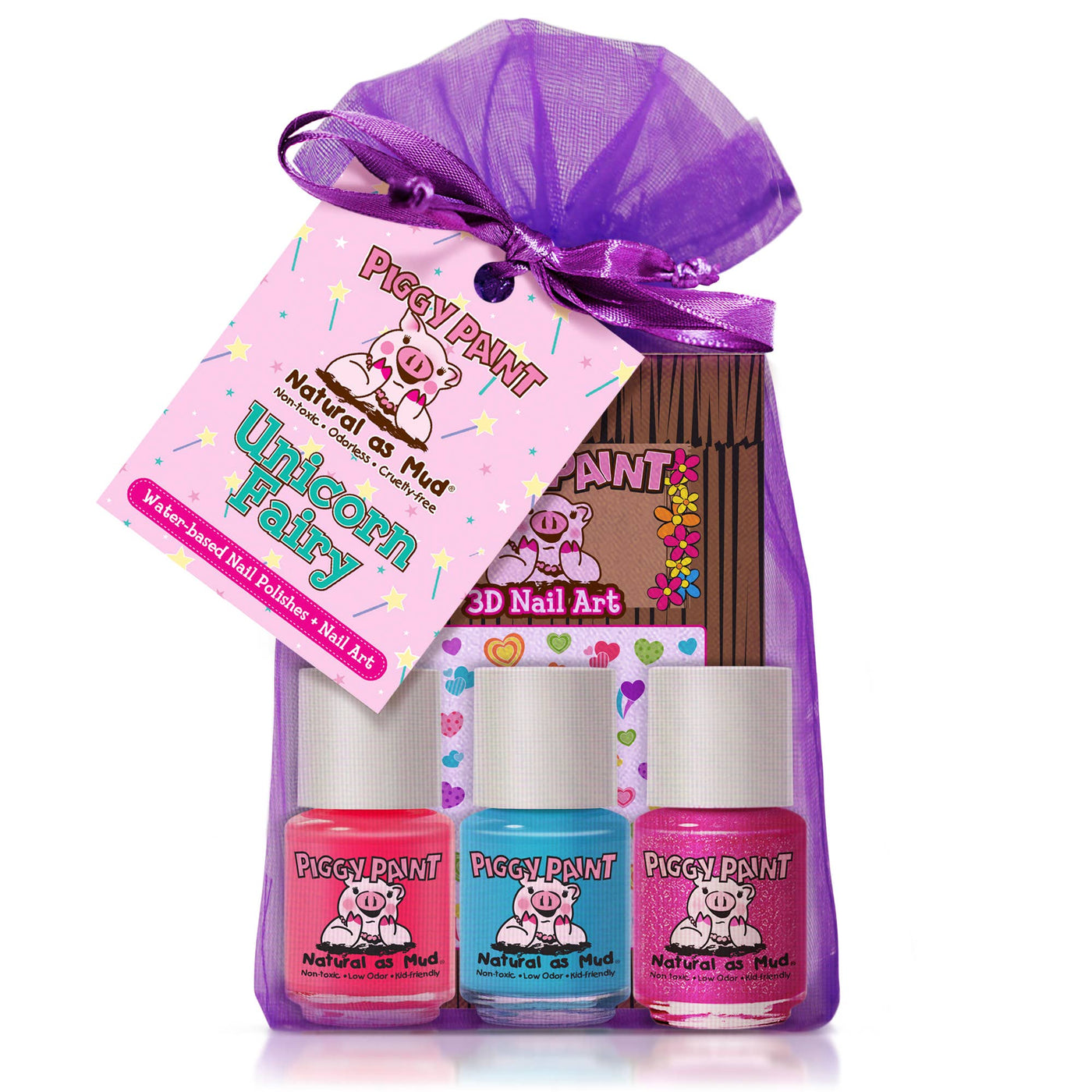Piggy Paint -Unicorn Fairy Polish Set