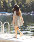 Rylee & Cru l Rose Dress Wavy Stripe