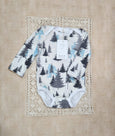 Small Blessings Design - Infant bodysuit, camping bodysuit, infant romper, big foot