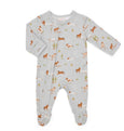 Coccoli - Horses on Mercury - Baby Modal Zipper Footie