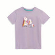 Mightly - Girls Graphic Tee Folk Birds
