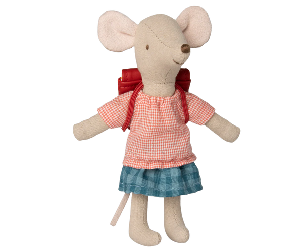 Maileg - Tricycle Mouse, Big Sister - Red