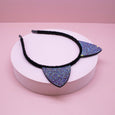 Frog Sac - Cat Ears Headband - Kids Dual Sided Rhinestone Hairband