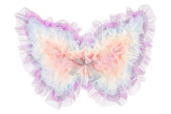 Speedy Monkey - Ruffle Rainbow Wings-