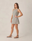 Rylee & Cru - Women's Indi Mini Dress Wavy Stripe