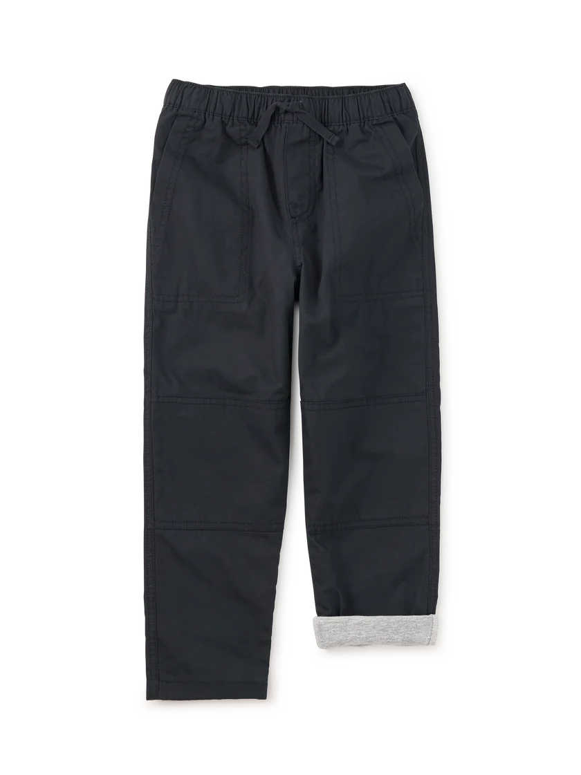 Tea Collection - Cozy Does it Lined Pants - Jet Black