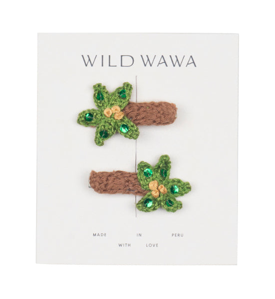 Wild Wawa - Crochet Clip - Palm