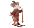 Maileg - Winter Mouse with Ski Set, Big Sister
