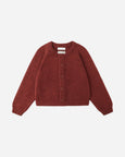 Rylee & Cru | Fuzzy Cardigan - Ruby
