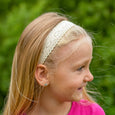 Frog Sac - Adjustable No Slip Crochet Lace Headbands - 5 Pack