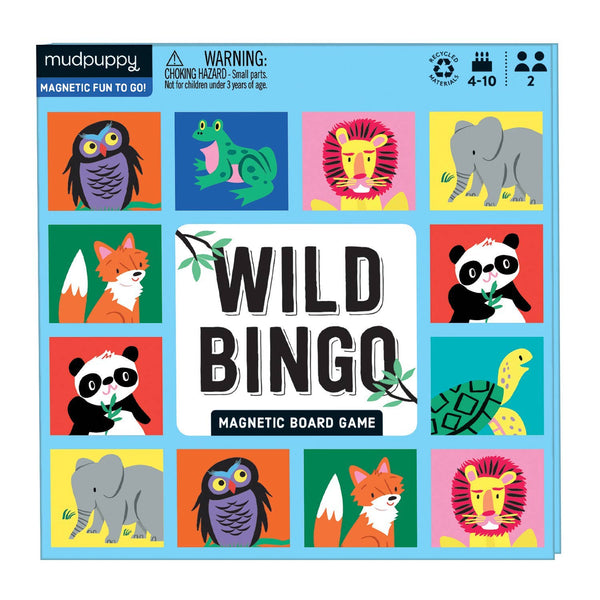 Wild Bingo Magnetic Board Game - Chronicle Books