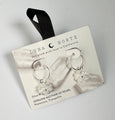 Luna Norte - Blooming Hoop Earring - Silver