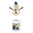 Earth Grown KidDoughs - Snowman Mini Dough-To-Go