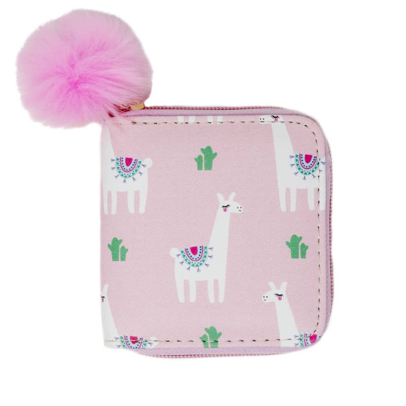 Tiny Treats - Pink Lama Wallet