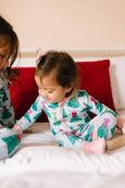 Ollie Jay - Zippy Bamboo Baby PJ in Trim The Tree