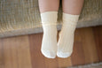 Eva & Elvin - Runrun Ankle Socks - Ivory