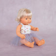 Miniland - Baby Doll Caucasian girl & hearing implant 15''