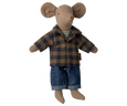 Maileg - Dad Mouse - Light Brown