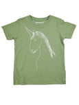 Supermaggie - Sleepy Unicorn Kid's Organic Cotton Tee