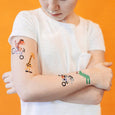 Tattly - Go Go Animals Tattoo Set