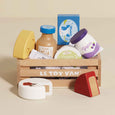 Le Toy Van, Inc. - Cheese & Dairy Wooden Market Crate