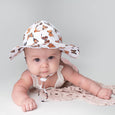 Huggalugs - Butterflies  Baby & Toddler Sunhat UPF 50+