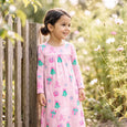 Sweet Bamboo - Christmas at Tiffany's - Gifts, Ribbon & Pearls Nightgown
