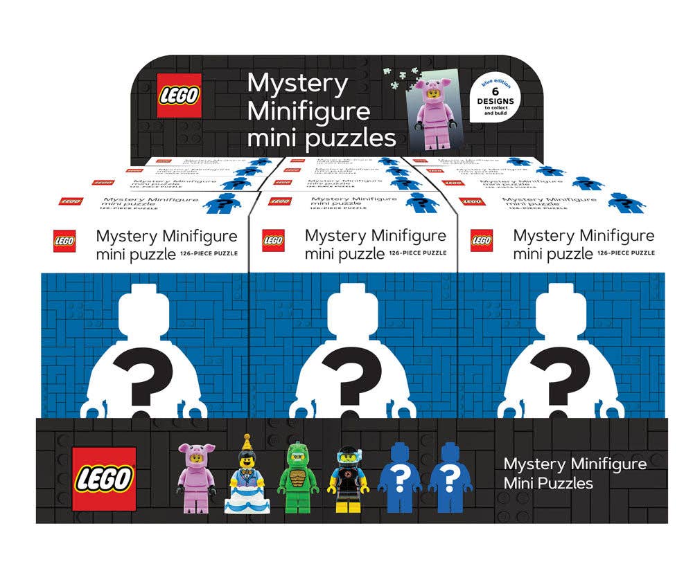 Chronicle Books - LEGO Mystery Minifigure Puzzles Blue Edition