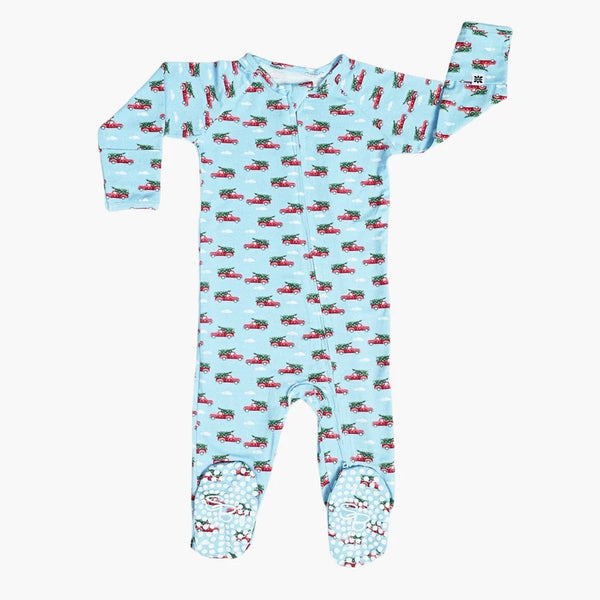 Sweet Bamboo - Pick-Up The Tree - Zipper Footie