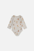 Deux Par Deux | Organic Cotton Onesie - Animal Print