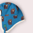 Little Green Radicals - Blue Bears Sherpa Fleece Cosy Hat