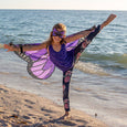 DREAMY DRESS-UPS® - Purple Monarch Butterfly Wings + Mask (Kids Costume Set)