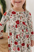 Babysprouts | Girl's Long Sleeve Henley Dress