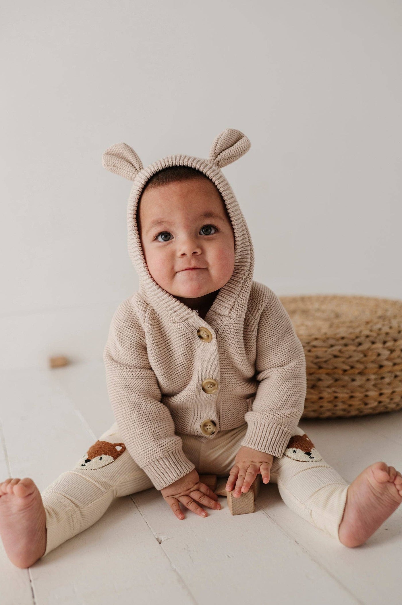Babysprouts - Cotton Knit Hoodie