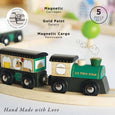 Le Toy Van, Inc. - Green Train & Goods Wagons