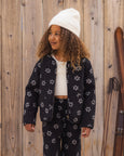 Rylee & Cru l Alix Quilted Jacket - Daisy Black