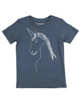 Supermaggie - Sleepy Unicorn Kid's Organic Cotton Tee