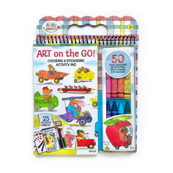 Bright Stripes - Richard Scarry's Busy World® Art on the Go!