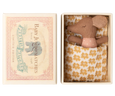 Maileg - Sleepy Wakey Baby Mouse in Matchbox - Rose