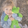 World's Softest 16 inch - Classic Green Frog Plushie - Beverly Hills Teddy Bear Company