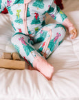 Ollie Jay - Zippy Bamboo Baby PJ in Trim The Tree