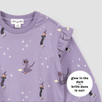 Miles the Label - Witches Print on Twilight Sweatshirt w Legging Set