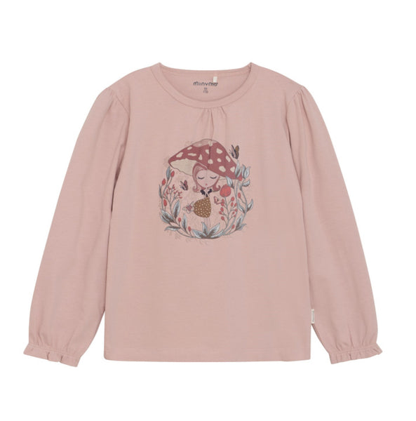 Minymo - Misty Rose Long Sleeve Shirt