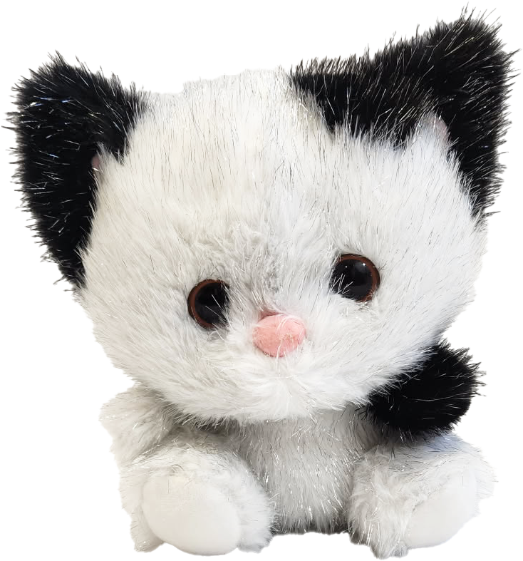 Shimmers Kitten Plush 8"-10"H - Beverly Hills Teddy Bear Company