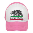 JP Doodles - California State Flag Customizable Kids Trucker Hat