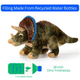 The Petting Zoo - 16" (41cm) Triceratops Dinosaur Medium