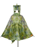 Speedy Monkey - T rex Green Dragon Costume Cape sz 4-7 yrs