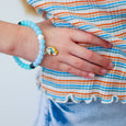 Frog Sac - Glow in the Dark Unicorn Charm Bubble Bracelets -
