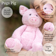 Beverly Hills Teddy Bear Company - World's Softest Lushee 16 inch Pugs Pig Plush Toy for Kids