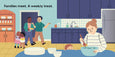 Simon & Schuster - Shabbat Shalom, Welcome Home (An Our Neighborhood Series Board Book for Toddlers Celebrating Judaism) by Leah Weber